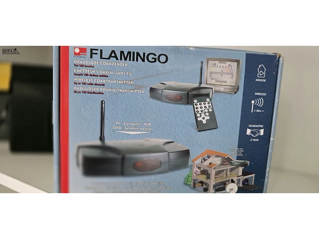 Lot 22 - flamenco draadloze coax zender - afbeelding 3 van  3