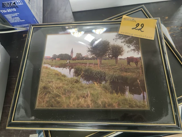 Lot 22 - fotokaders - 9 stuks - afbeelding 1 van  2