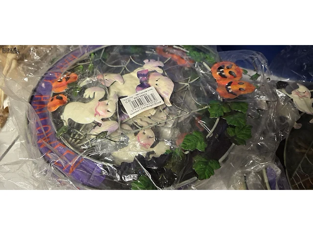 Lot 22 - halloween muur deco, 3 soorten, ong 21 stuks - afbeelding 3 van  4