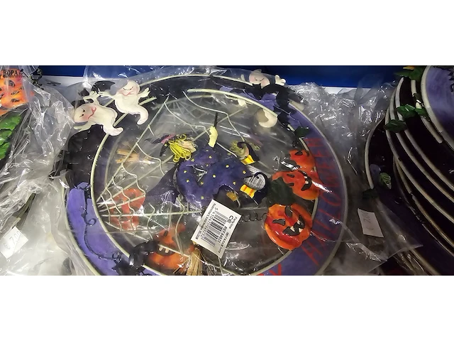 Lot 22 - halloween muur deco, 3 soorten, ong 21 stuks - afbeelding 4 van  4