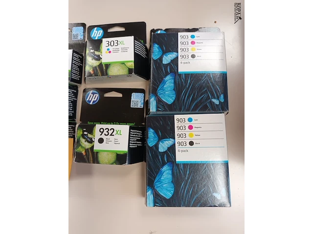 Lot 22 - inktpatronen hp. 9 stuks - afbeelding 3 van  3
