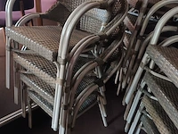 Lot 22 - terrasstoelen. 18 stuks - afbeelding 2 van  4