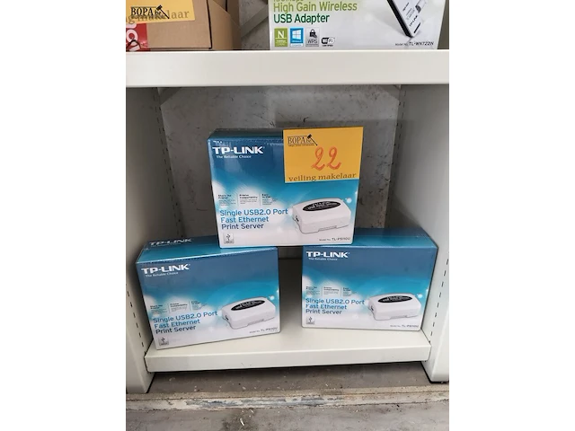 Lot 22 - tp-link usb print servers - 3 stuks - afbeelding 1 van  1