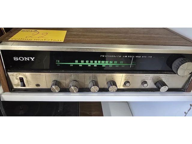 Lot 22 - tuner – versterker sony str 160 - afbeelding 2 van  2
