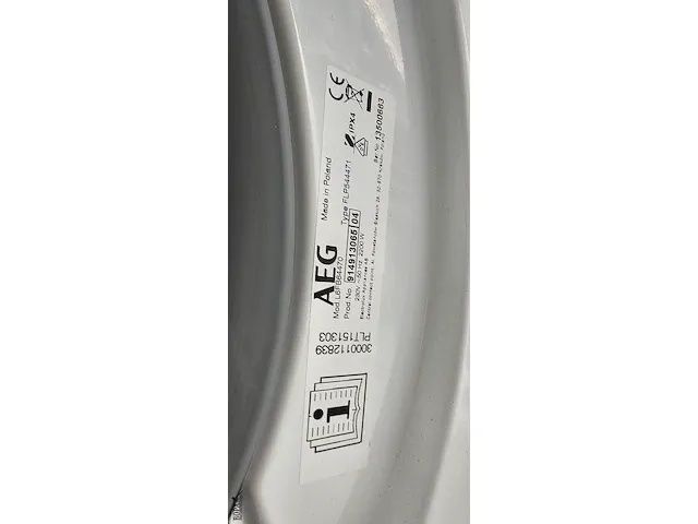 Lot 22 - wasmachine aeg - afbeelding 7 van  9