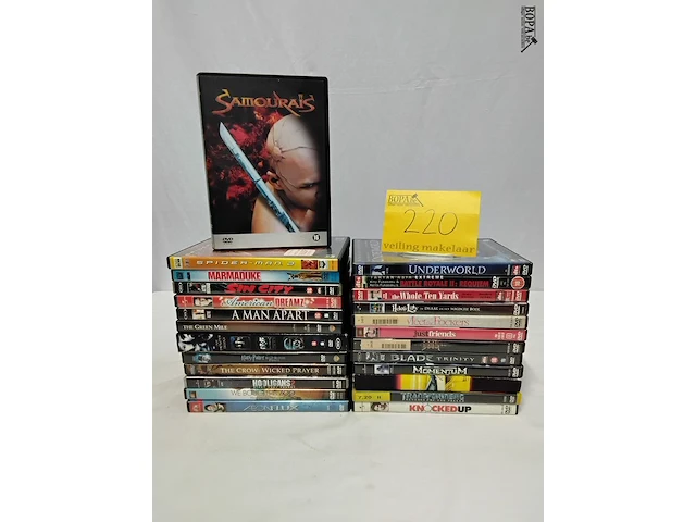 Lot 220 - lot dvd's diverse, 25-tal stuks - afbeelding 1 van  1