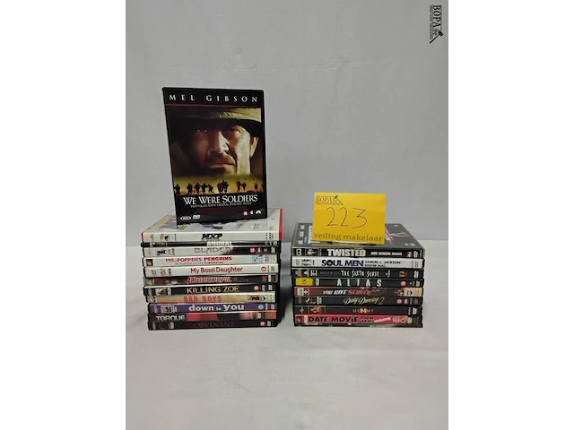 Lot 223 - lot dvd's diverse, 20-tal stuks - afbeelding 1 van  1