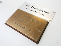 Lot 223 - naamborden - afbeelding 3 van  4