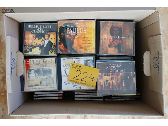 Lot 224 - collectie cd’s - afbeelding 1 van  3