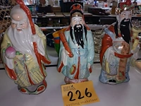 Lot 226 - chinese wijzen. 3 stuks - afbeelding 2 van  3