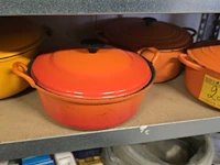 Lot 227 - creuset kookpotten 4 stuks - afbeelding 1 van  9