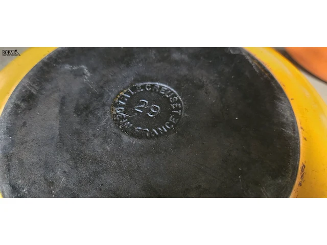 Lot 227 - creuset kookpotten 4 stuks - afbeelding 5 van  9