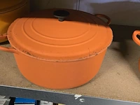 Lot 227 - creuset kookpotten 4 stuks - afbeelding 8 van  9