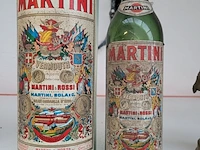 Lot 227 - paar oude martiniflessen 2 ex. - afbeelding 2 van  4