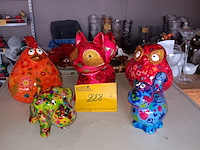 Lot 228 - beeldjes pomme pidou. 5 stuks - afbeelding 1 van  1