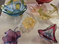 Lot 228 - murano schalen. 6 stuks - afbeelding 1 van  5