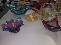 Lot 228 - murano schalen. 6 stuks - afbeelding 2 van  5