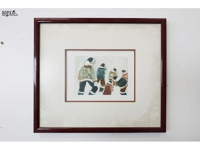 Lot 229 - 2 kaders - afbeelding 3 van  3