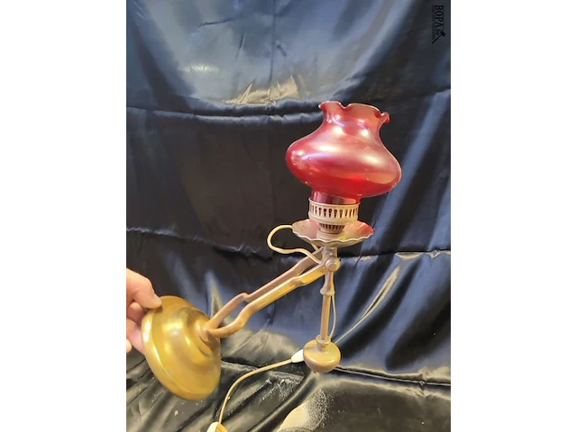 Lot 229 - bronzen scheepslamp - afbeelding 3 van  4