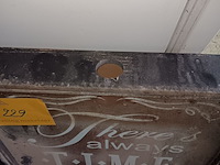 Lot 229 - kader met spreuk - afbeelding 2 van  2