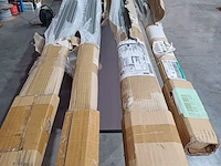 Lot 23 - aluminium rails - 5 stuks - afbeelding 2 van  6