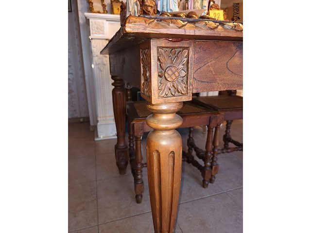 Lot 23 - antiek tafel - afbeelding 3 van  6