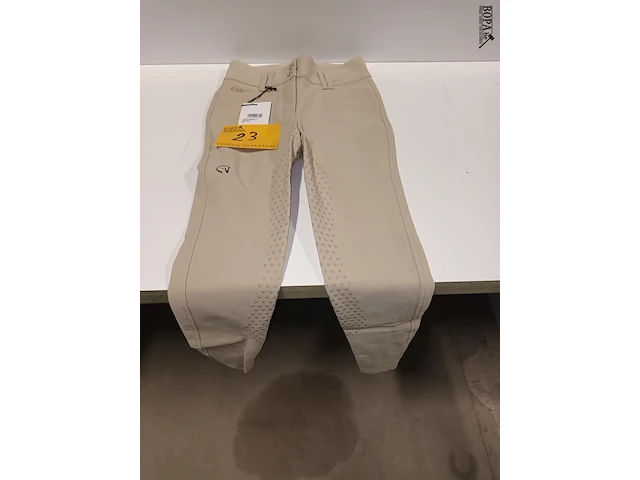 Lot 23 - dressage broek women ego7 beige - afbeelding 1 van  3