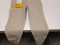 Lot 23 - dressage broek women ego7 beige - afbeelding 1 van  3