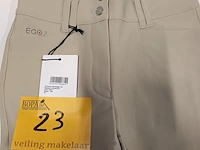 Lot 23 - dressage broek women ego7 beige - afbeelding 2 van  3