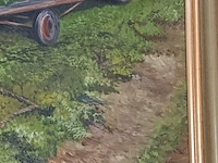 Lot 23 - schilderij hoppe oogst - afbeelding 3 van  3