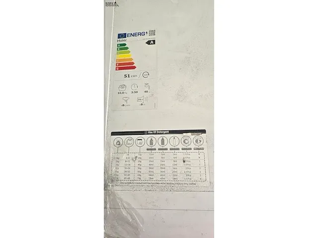 Lot 23 - wasmachine haier 10 kg - afbeelding 3 van  6