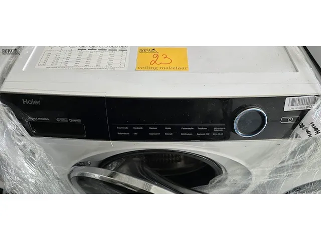 Lot 23 - wasmachine haier - afbeelding 2 van  7