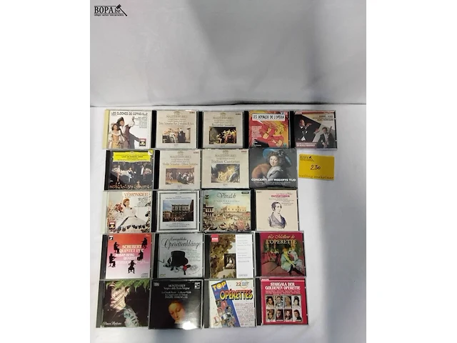 Lot 230 - lot cd's, klassiek, 23 stuks - afbeelding 1 van  1