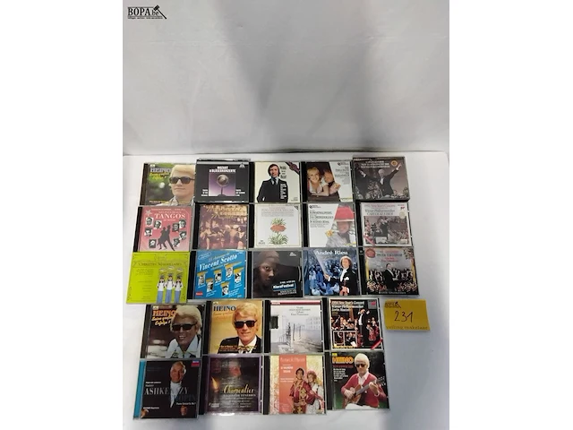 Lot 231 - lot cd's, variatie, 23 stuks - afbeelding 1 van  1