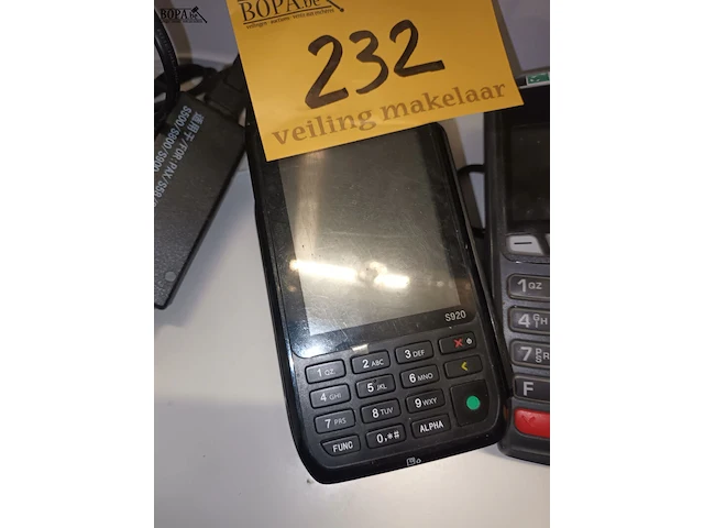 Lot 232 - betaalterminal. 2 stuks - afbeelding 4 van  5