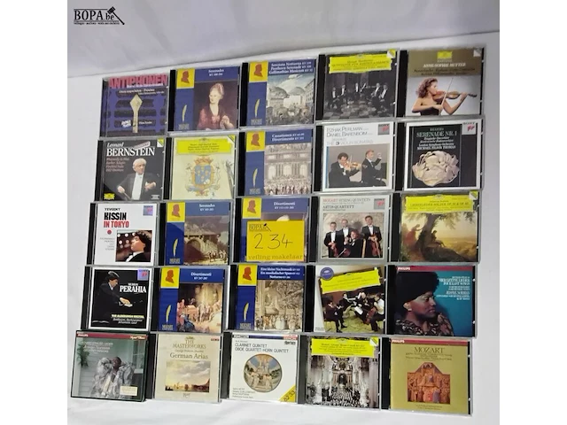 Lot 234 - lot cd's, klassiek, 25 stuks - afbeelding 1 van  1
