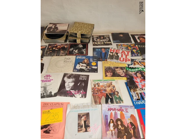 Lot 235 - grote partij vinylplaten + 1 cassette - afbeelding 3 van  6