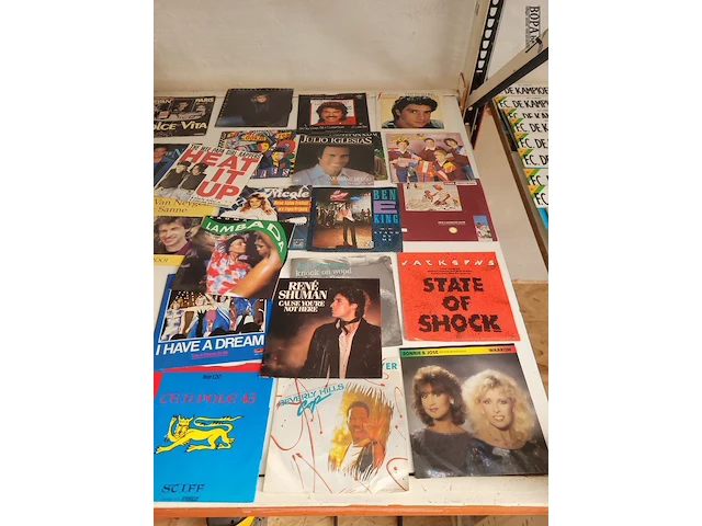 Lot 235 - grote partij vinylplaten + 1 cassette - afbeelding 4 van  6