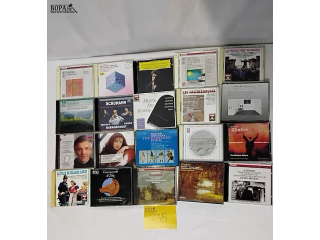 Lot 235 - lot cd's, klassiek, 20 stuks - afbeelding 1 van  1