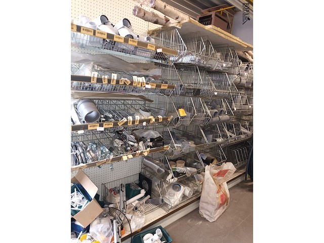 Lot 236 - dubbelzijdig gondella rek - afbeelding 3 van  4