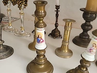 Lot 237 - grote partij diverse kandelaars 20 ex. - afbeelding 3 van  7