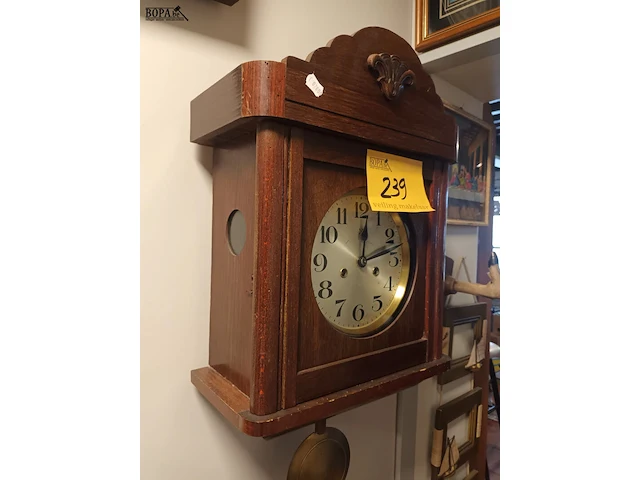 Lot 239 - antieke klok - afbeelding 2 van  5