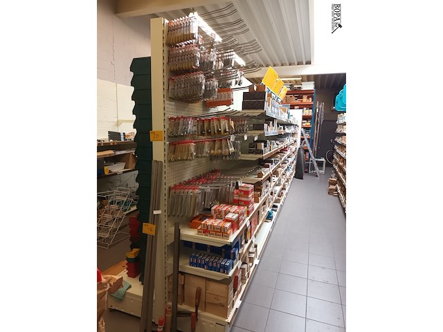 Lot 239 - dubbelzijdig gondella rek - afbeelding 1 van  3