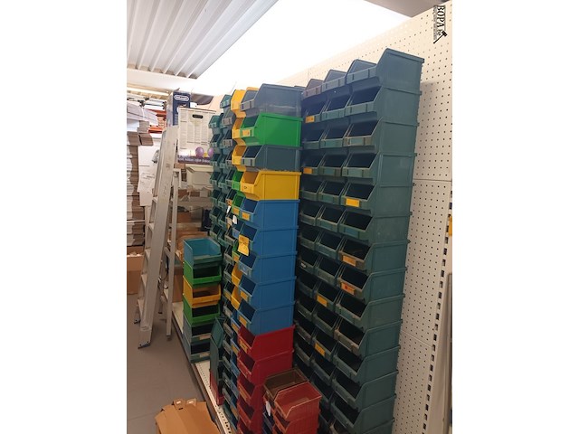 Lot 239 - dubbelzijdig gondella rek - afbeelding 2 van  3