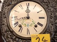 Lot 24 - comtoise klok - afbeelding 2 van  4