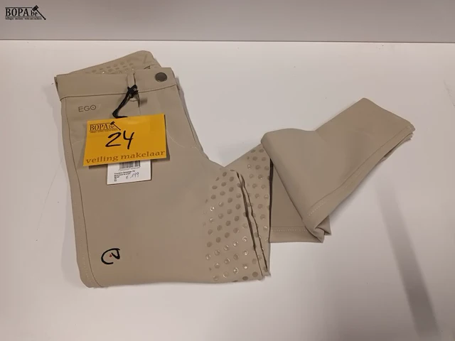 Lot 24 - dressage broek women ego7 beige - afbeelding 1 van  2