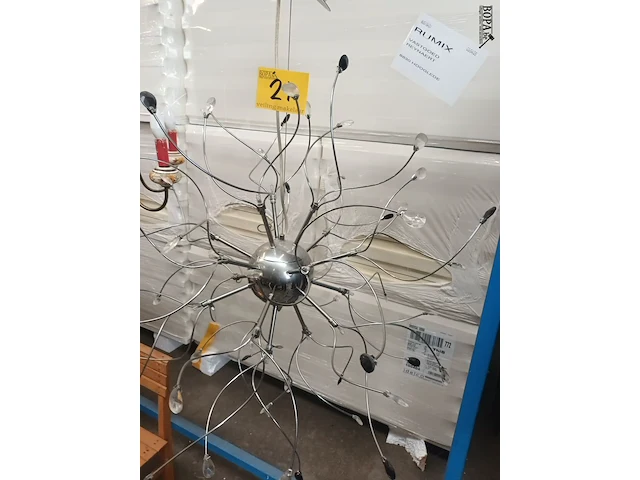 Lot 24 - moderne luster - afbeelding 1 van  3