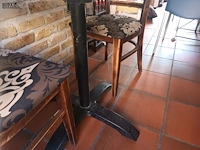 Lot 24 - terrastafel. 2 stuks - afbeelding 3 van  5