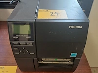 Lot 24 - toshiba barcode labelprinter - afbeelding 1 van  5