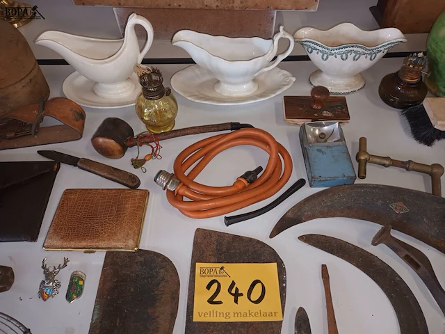 Lot 240 - brocante. 55 stuks - afbeelding 4 van  6